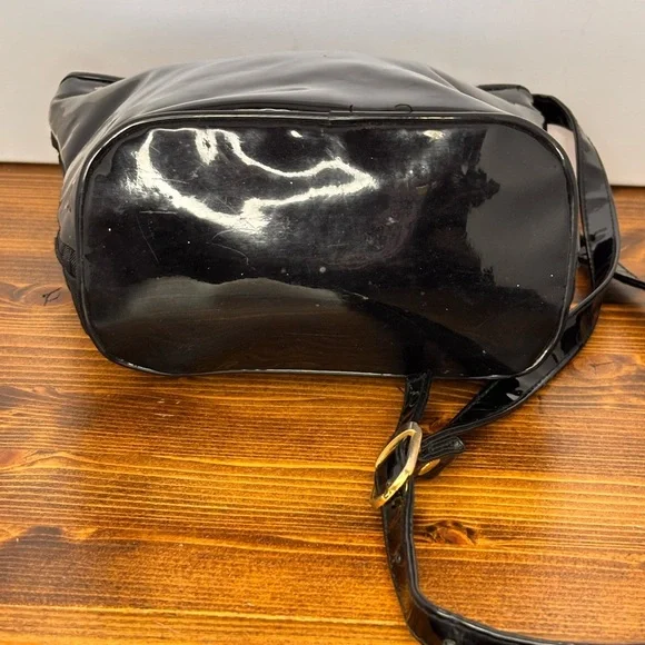 Vintage Y2K Jeanne Lottie Black Crossbody/ Shoulder Bag - Picture 4 of 11